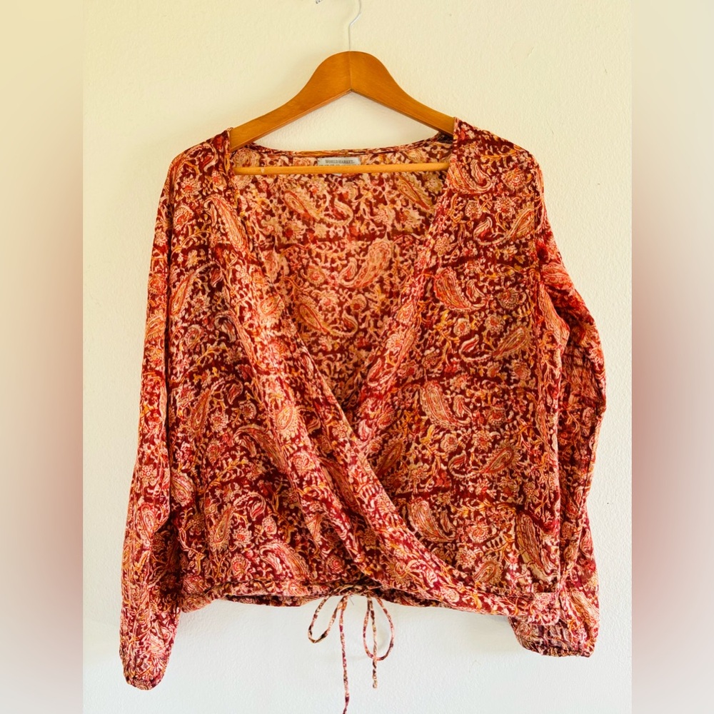Flowy Gauze Blouse